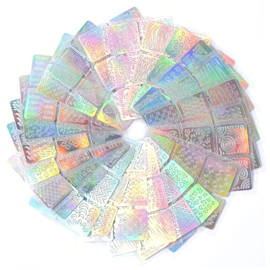 Twelve Holographic Sticker Sheets