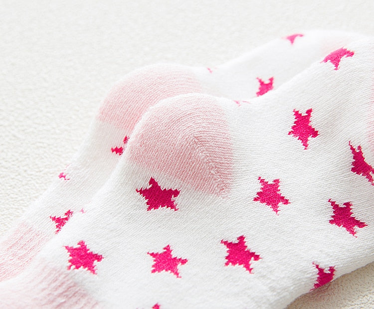 5 Pack Cozy Unisex Baby Socks