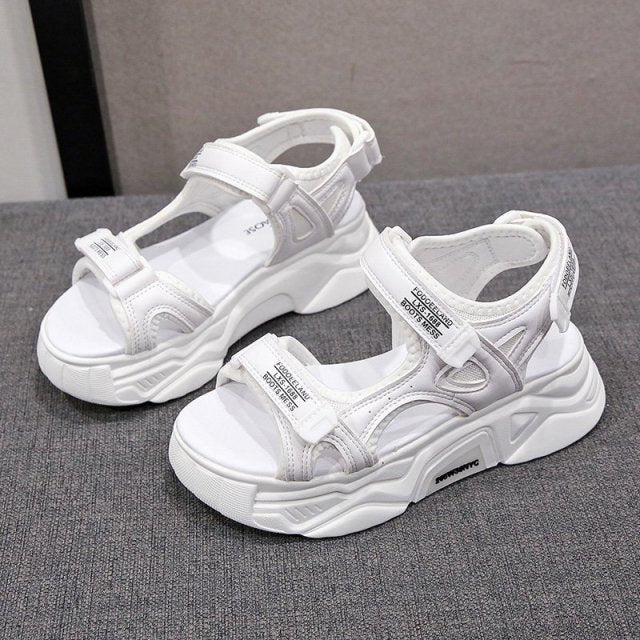 Asteroid Platform Sandals