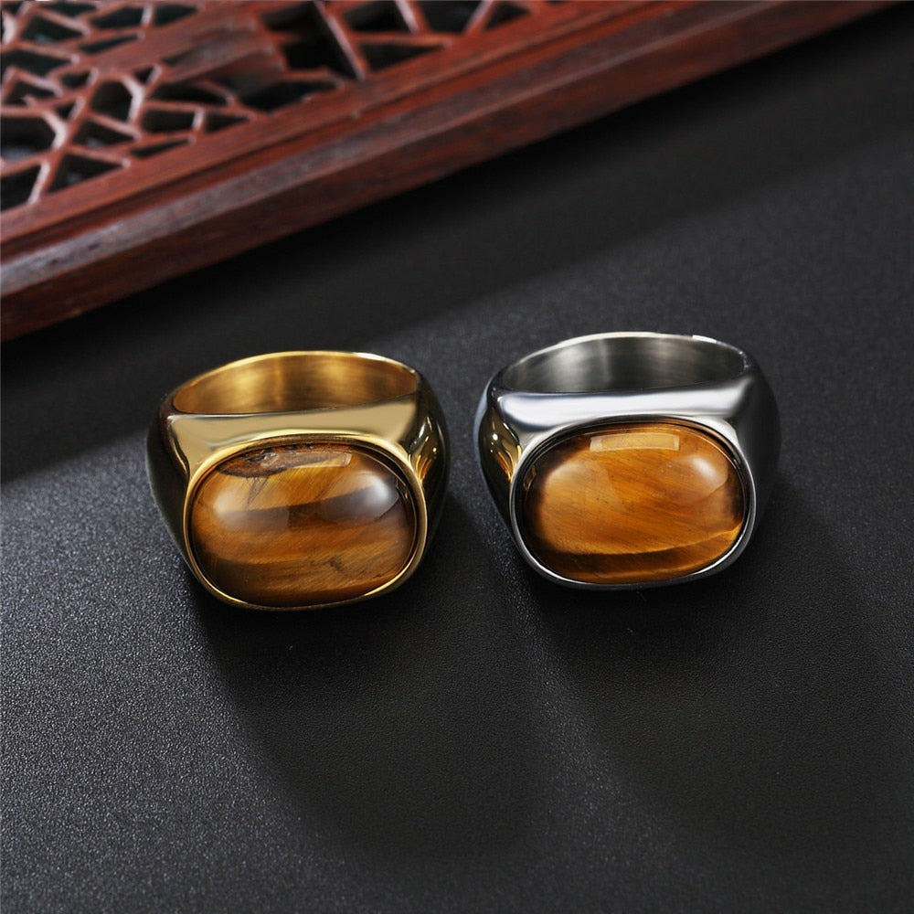 Allen Stone Tigers Eye Ring